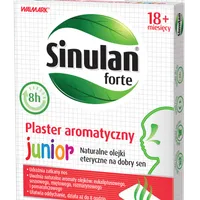 Sinulan Forte Junior, plaster aromatyczny dla dzieci od 18 miesiąca, 5 sztuk