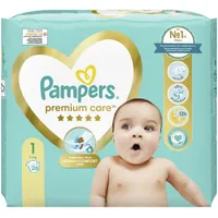 Pampers Premium Care, pieluchy, rozmiar 1, 2-5 kg, 26 sztuk