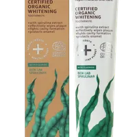 Ecodenta Certyfikowana Cosmos Organic organiczna wybielająca pasta do zębów ze spiruliną, 75 ml