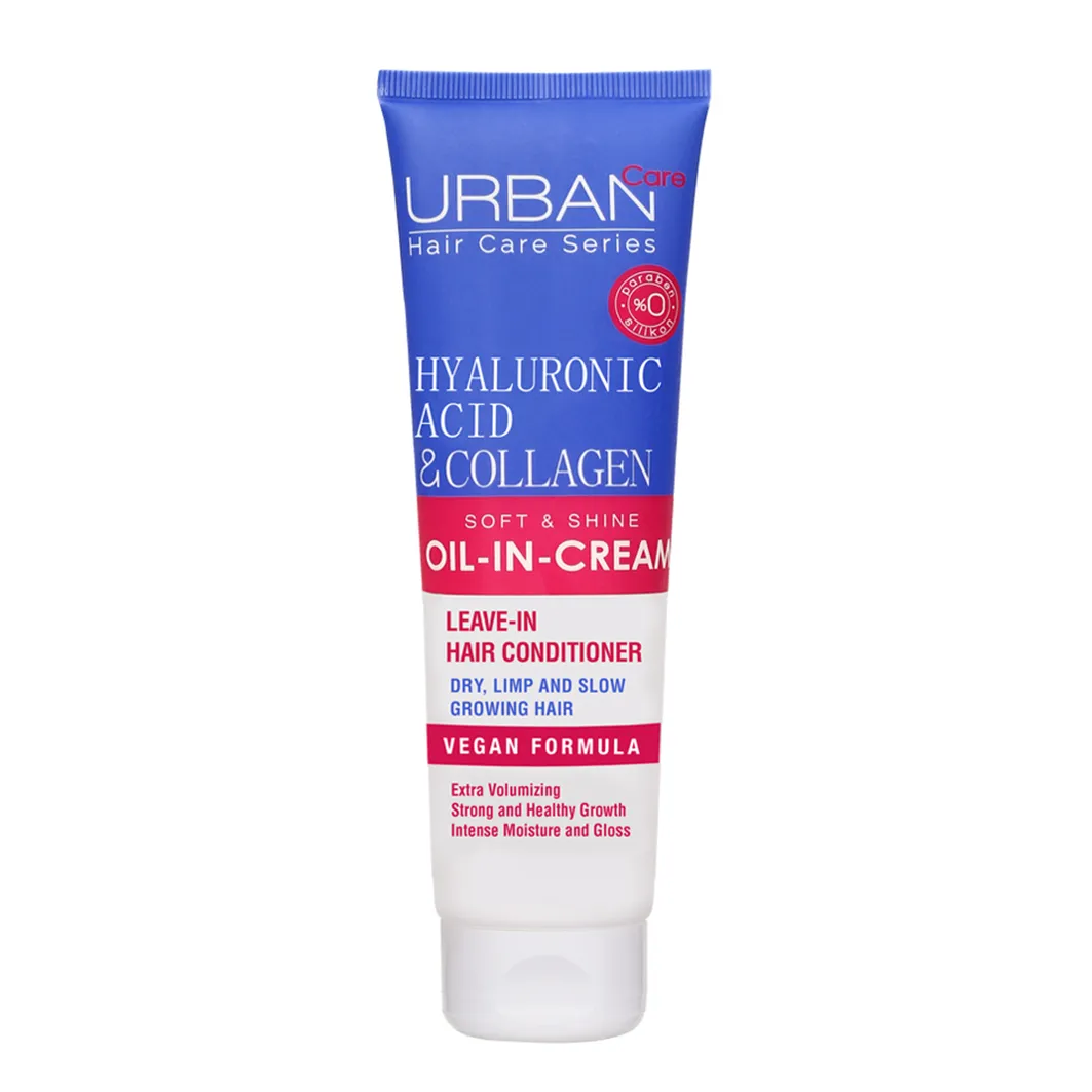 Urban Care Hyaluronic Acid & Collagen nawilżający krem do włosów, 150 ml 
