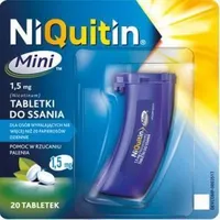Niquitin Mini, 1,5 mg, 20 tabletek do ssania