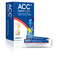 ACC Optima Active, 600 mg, proszek doustny, 10 saszetek