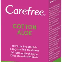 Carefree Cotton Aloe, wkładki higieniczne, 20 sztuk