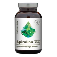 Aura Herbals, Spirulina, suplement diety, 150 g