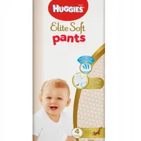 Huggies Elite Soft Pants, pieluchomajtki, rozmiar 4, 9-14 kg, 42 sztuki