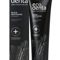 Ecodenta Expert Line, czarna pasta do zębów wybielająca z węglem drzewnym i Teavigo, 100 ml