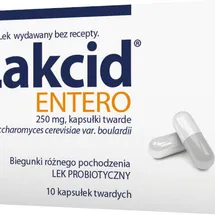 Lakcid Entero, 250 mg, 10 kapsułek twardych