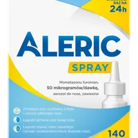 Aleric Spray 50 μg/dawkę aerozol do nosa zawiesina, 140 dawek