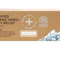 Ecodenta Certyfikowana Cosmos Organic organiczna pasta do zębów wrażliwych z solą, 75 ml