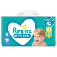 Pampers Active Baby, pieluchy, rozmiar 5, 11-16 kg, 110 sztuk