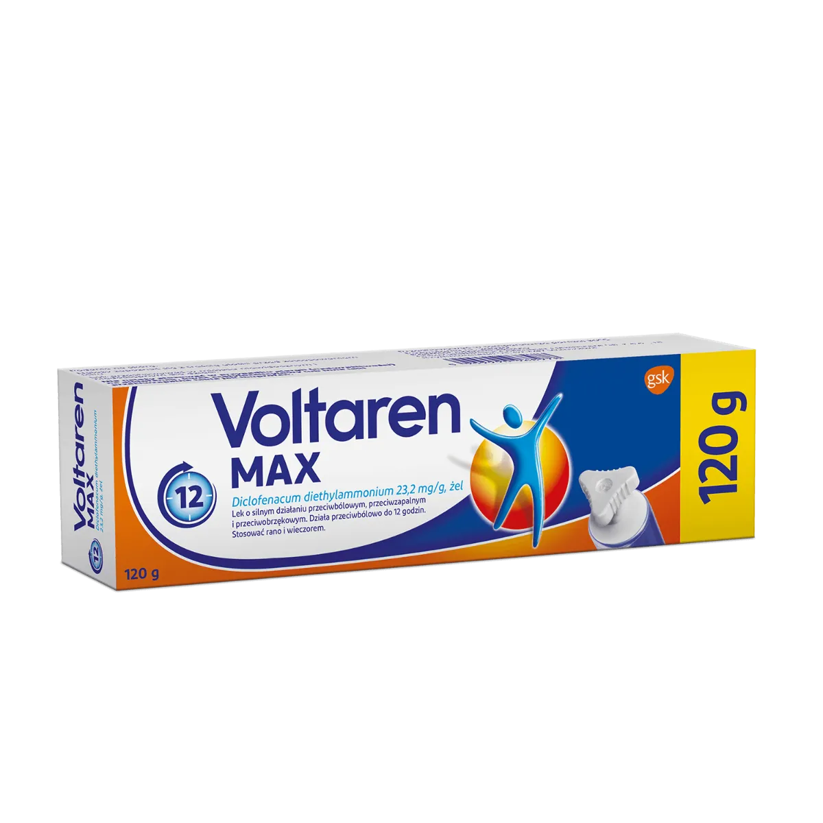 Voltaren Max, 23,2 mg/g, żel, 120 g 