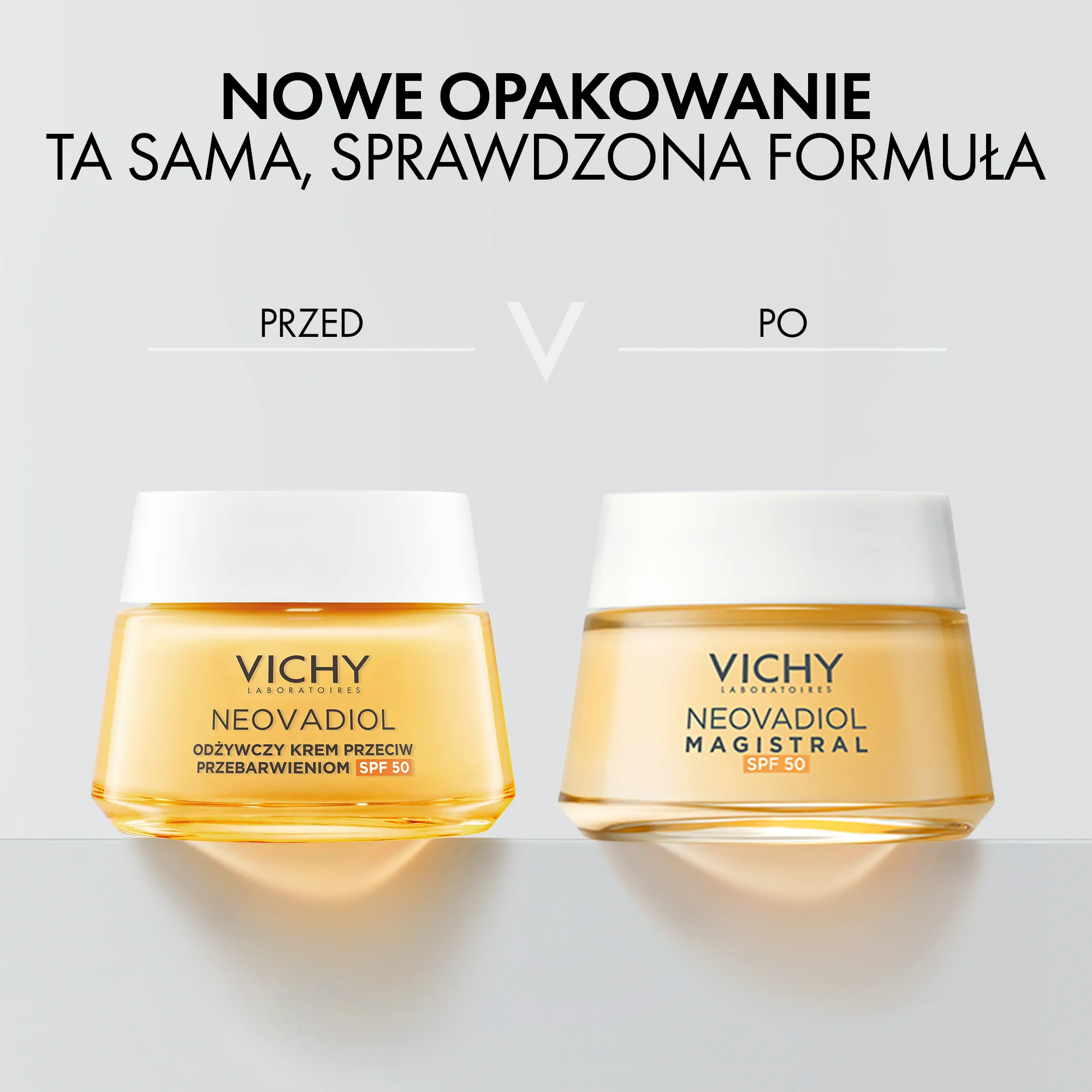 Vichy Neovadiol, Odżywczy krem na dzień przeciw przebarwieniom SPF 50, 50 ml
