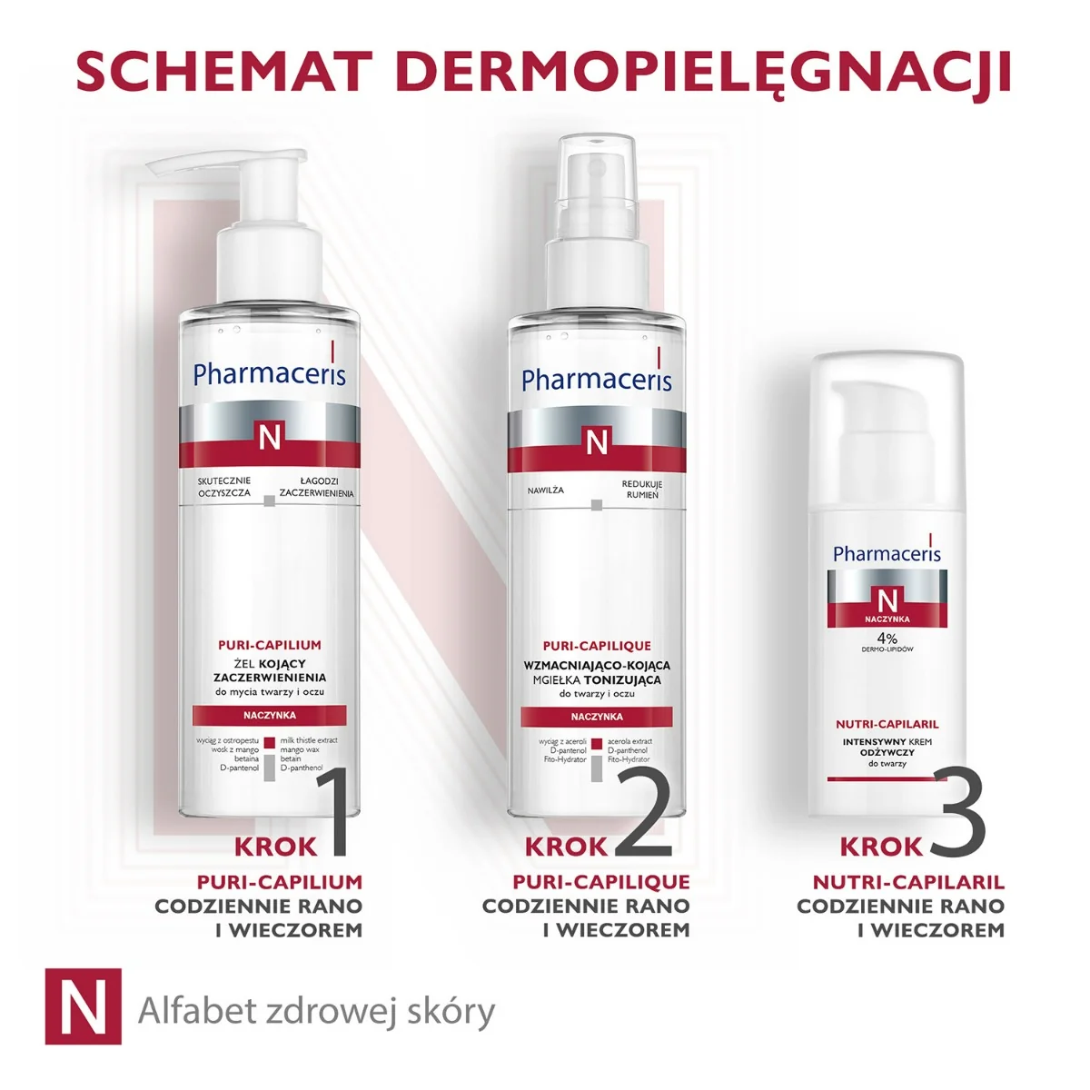 Pharmaceris N Puri-Capilium żel myjący, 190 ml