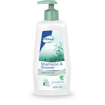 Tena Shampoo Shower, szampon i  żel do mycia, 500 ml 