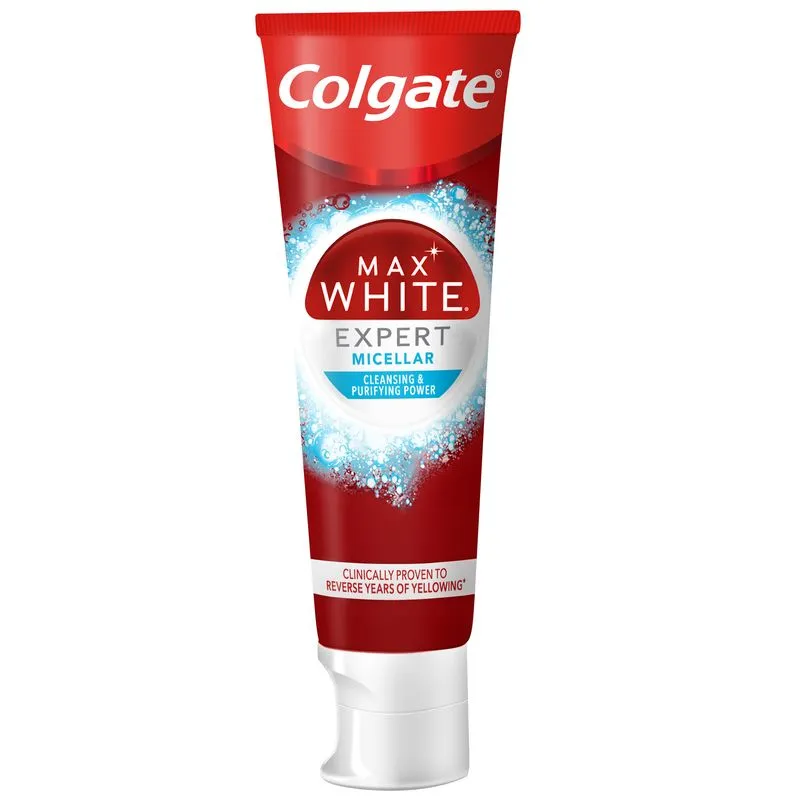 Colgate Max White Expert Micellar wybielająca pasta do zębów, 75 ml