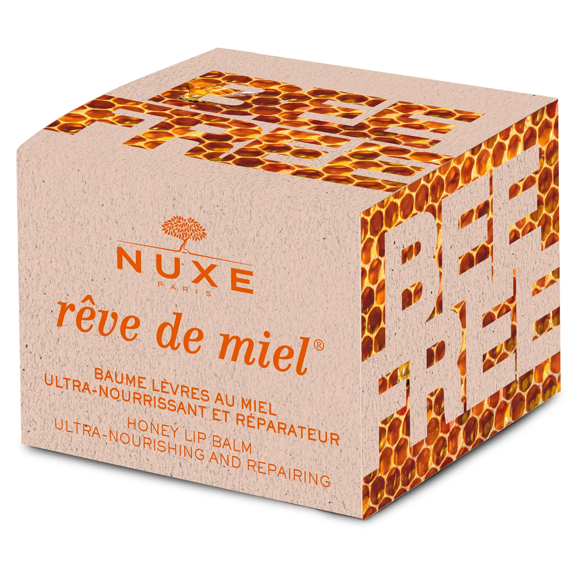 Nuxe Reve de Miel, balsam do ust, edycja limitowana 2020 kolor żółty, 15g 