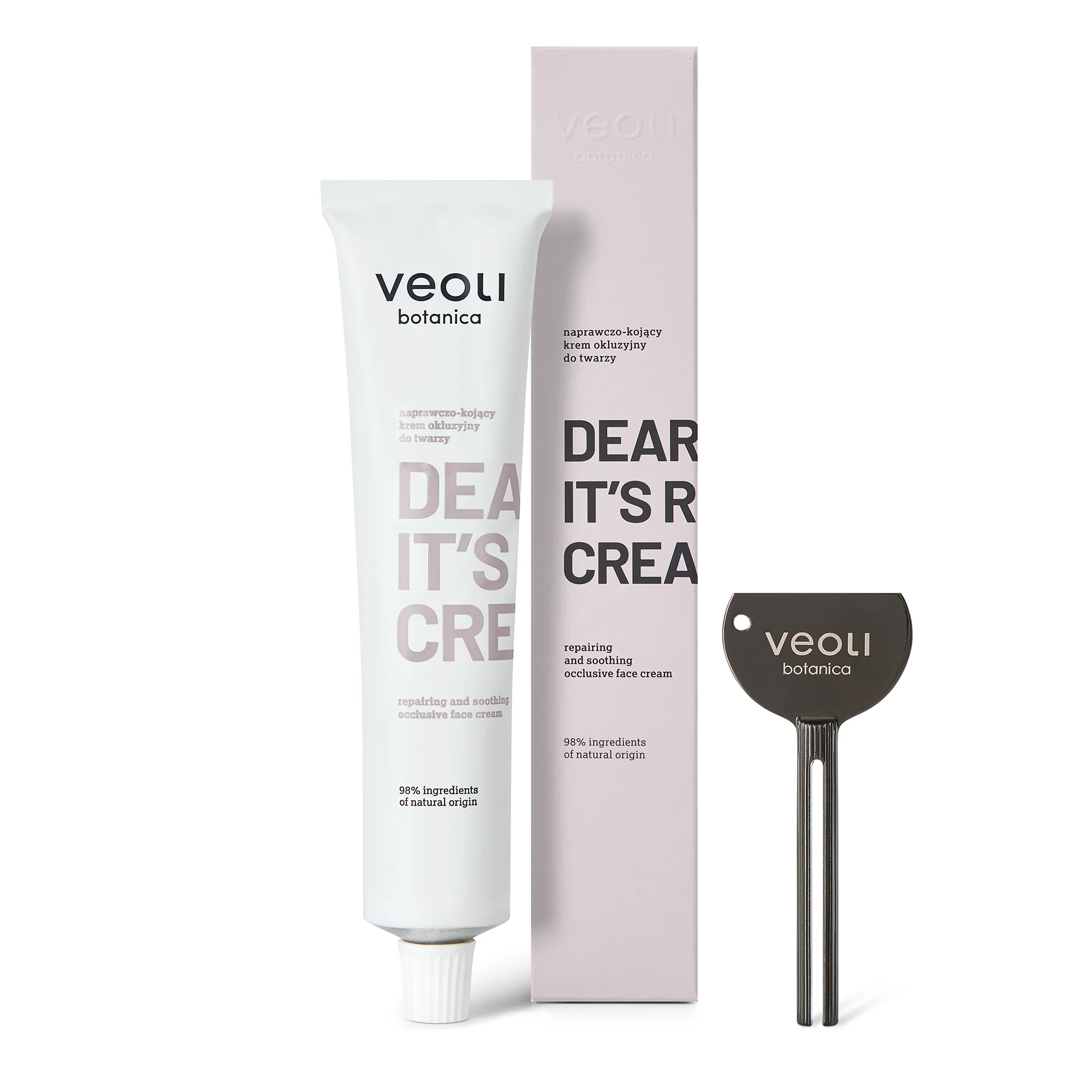 Veoli Botanica Dear Skin It's Rich Cream naprawczo-kojący krem okluzyjny do twarzy, 75 ml