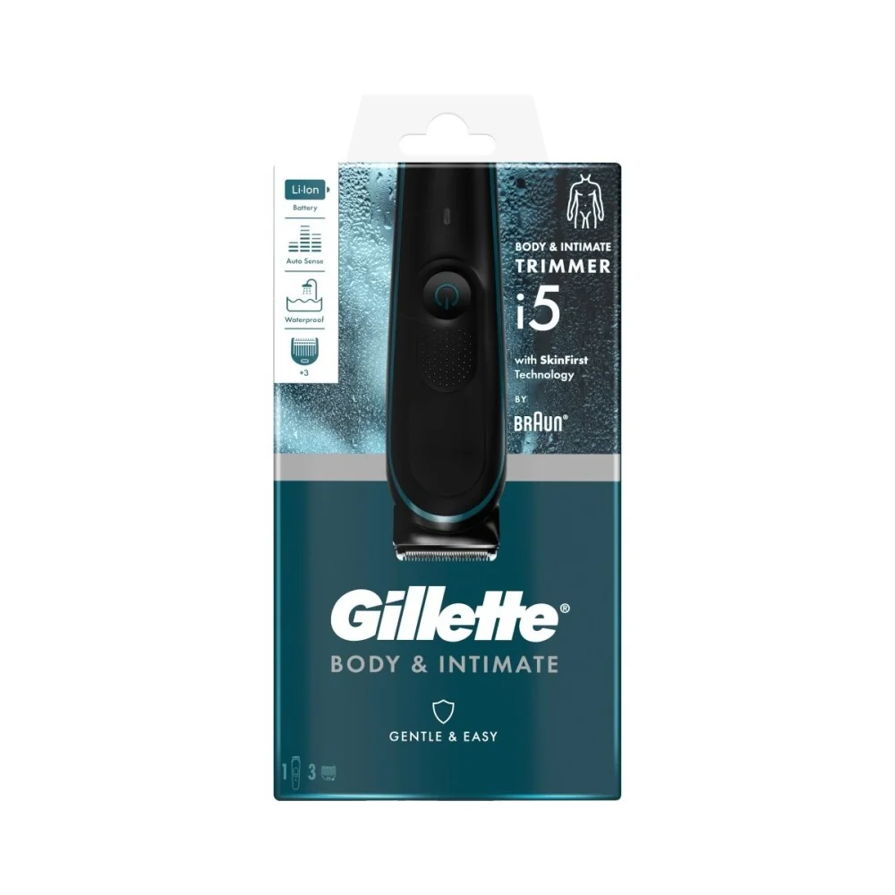 Gillette i5 trymer do ciała i okolic intymnych