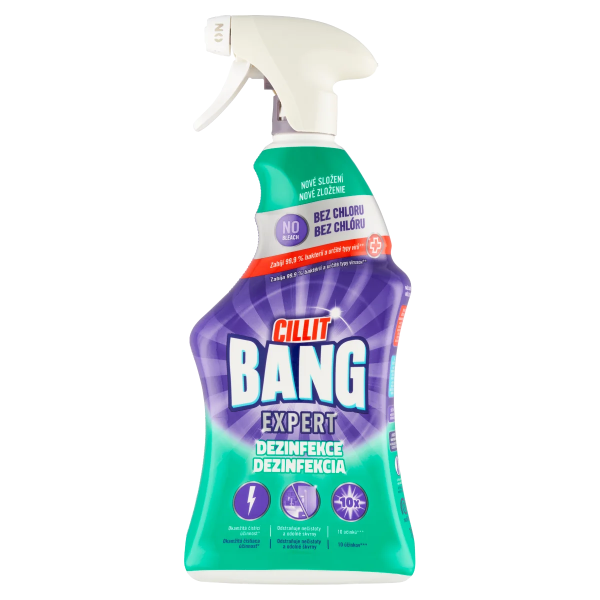 Cillit Bang spray uniwersalny do czyszczenia i dezynfekcji, 750 ml