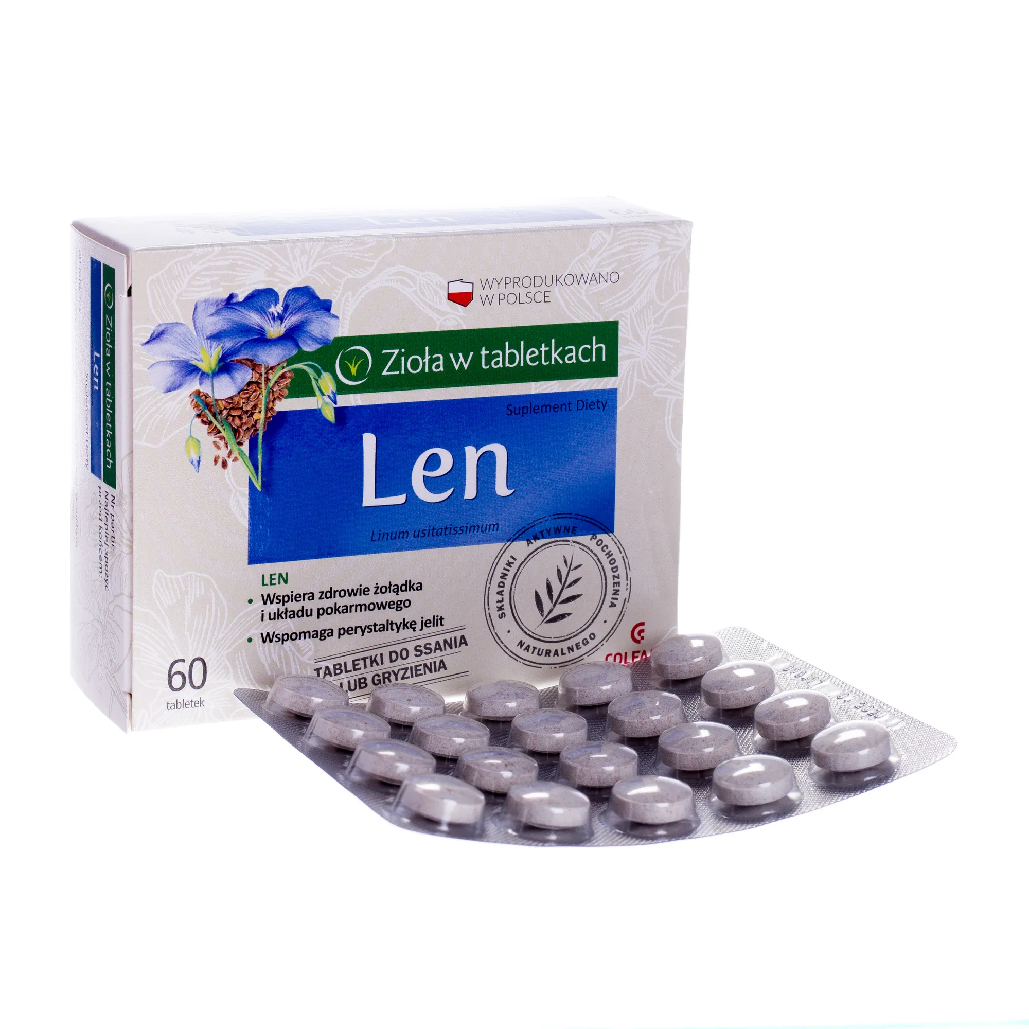 Len, 60 tabletek