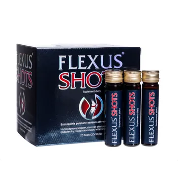 Flexus Shots, suplement diety, 20 fiolek x 10 ml 