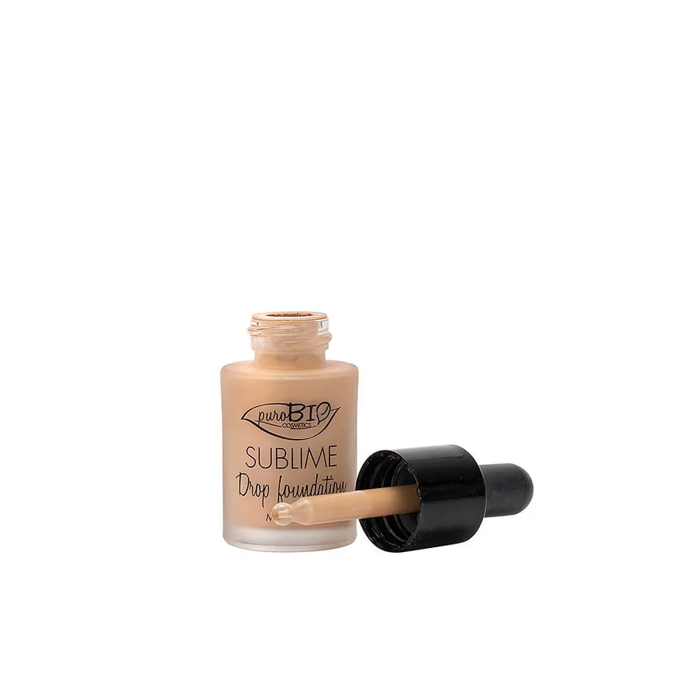 Purobio Cosmetics Sublime Drop, podkład pielęgnacyjny 03, 15 ml 