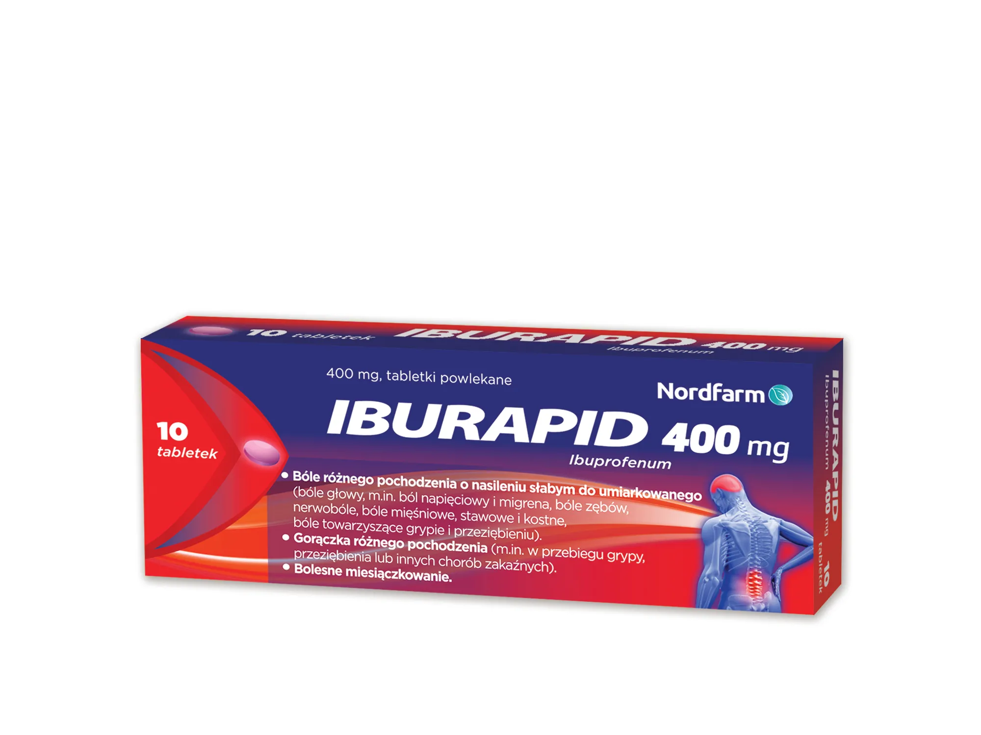Iburapid, 400 mg, 10 tabletek