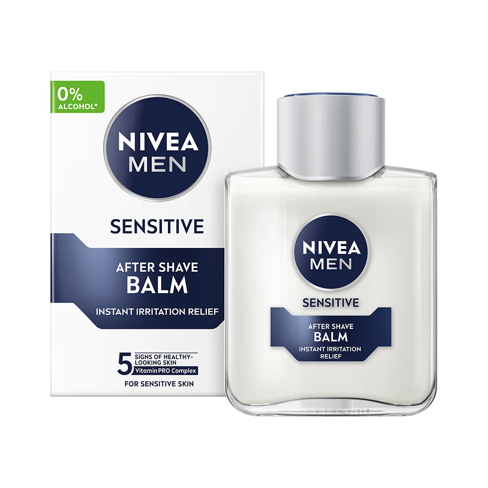 Nivea Men Sensitive łagodzący balsam po goleniu, 100 ml