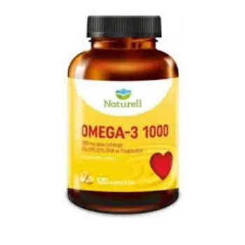 Naturell Omega-3 1000, suplement diety, 120 kapsułek 