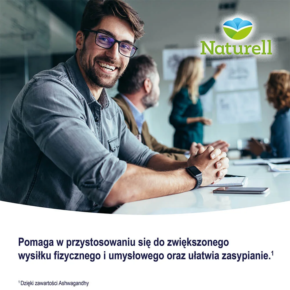 Naturell Ashwagandha 60 tabletek