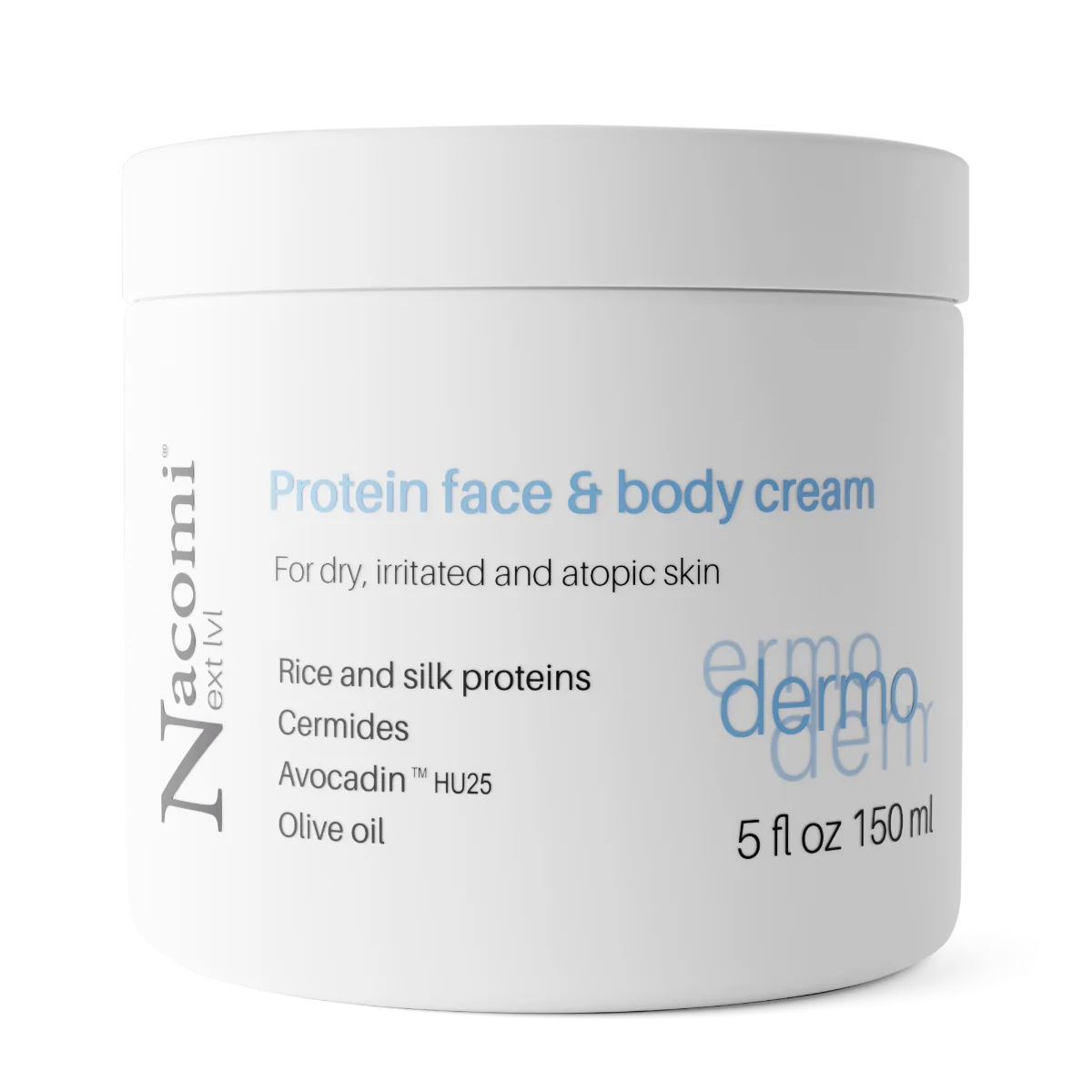 Nacomi Next Level Dermo proteinowy krem do twarzy i ciała, 150 ml