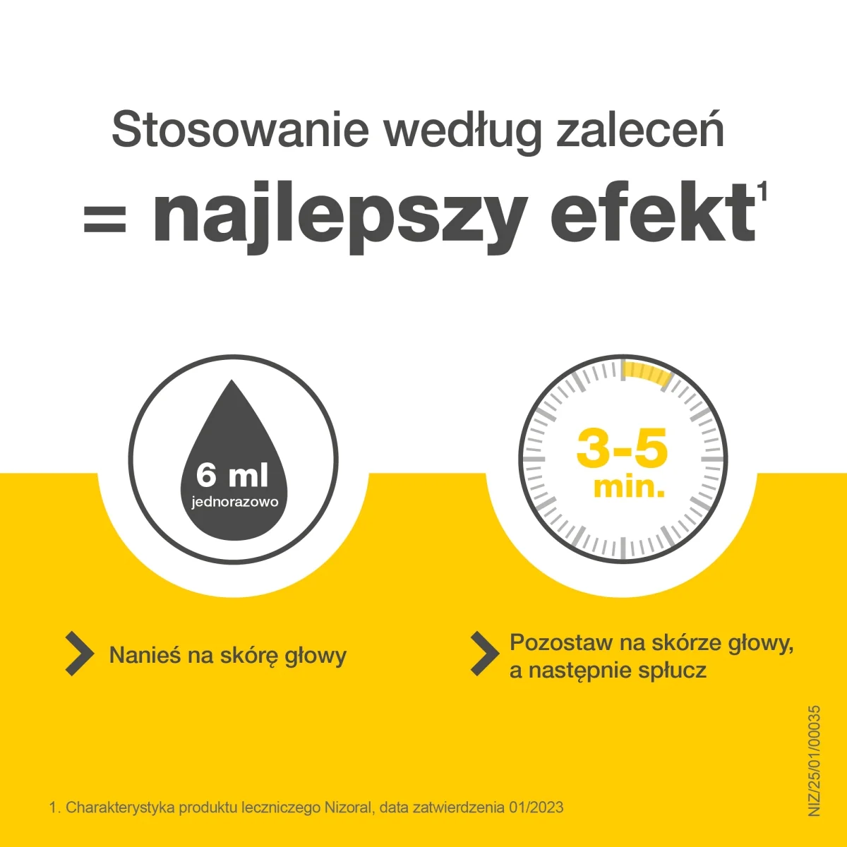 Nizoral (20 mg/g), szampon leczniczy, 100 ml