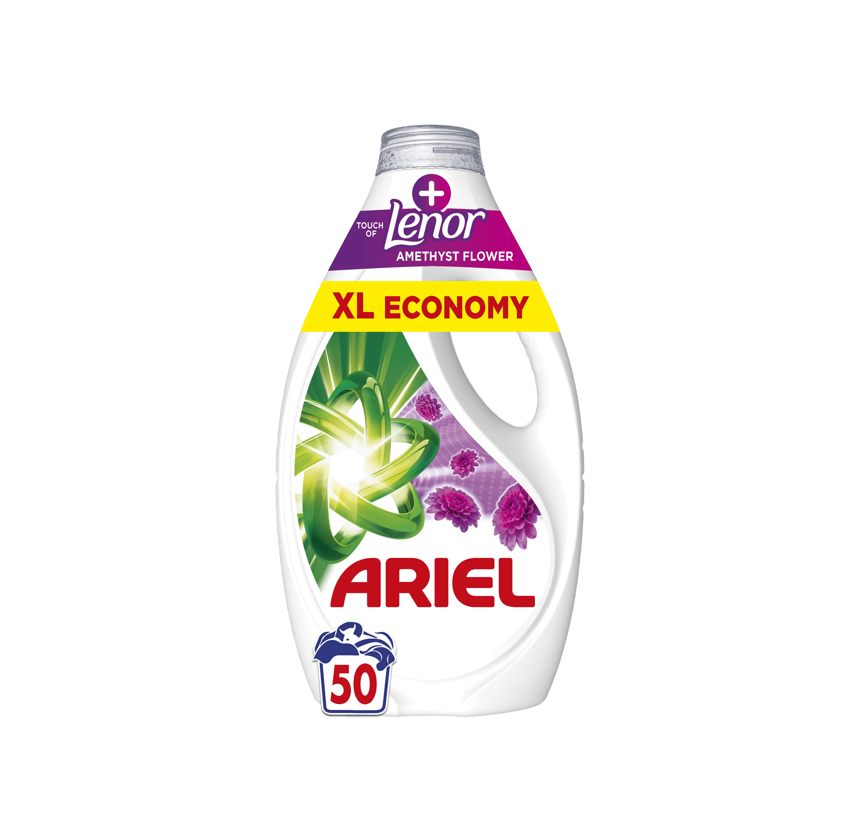 Ariel Touch of Leonor Amethyst Flower płyn do prania, 50 prań
