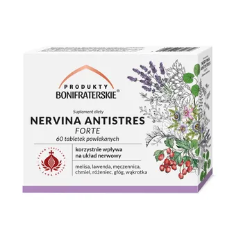 Nervina Antistress Forte, suplement diety, 60 tabletek 