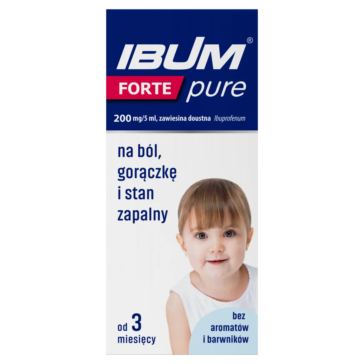 Ibum Forte Pure 200 mg/5 ml, zawiesina doustna, 100 g