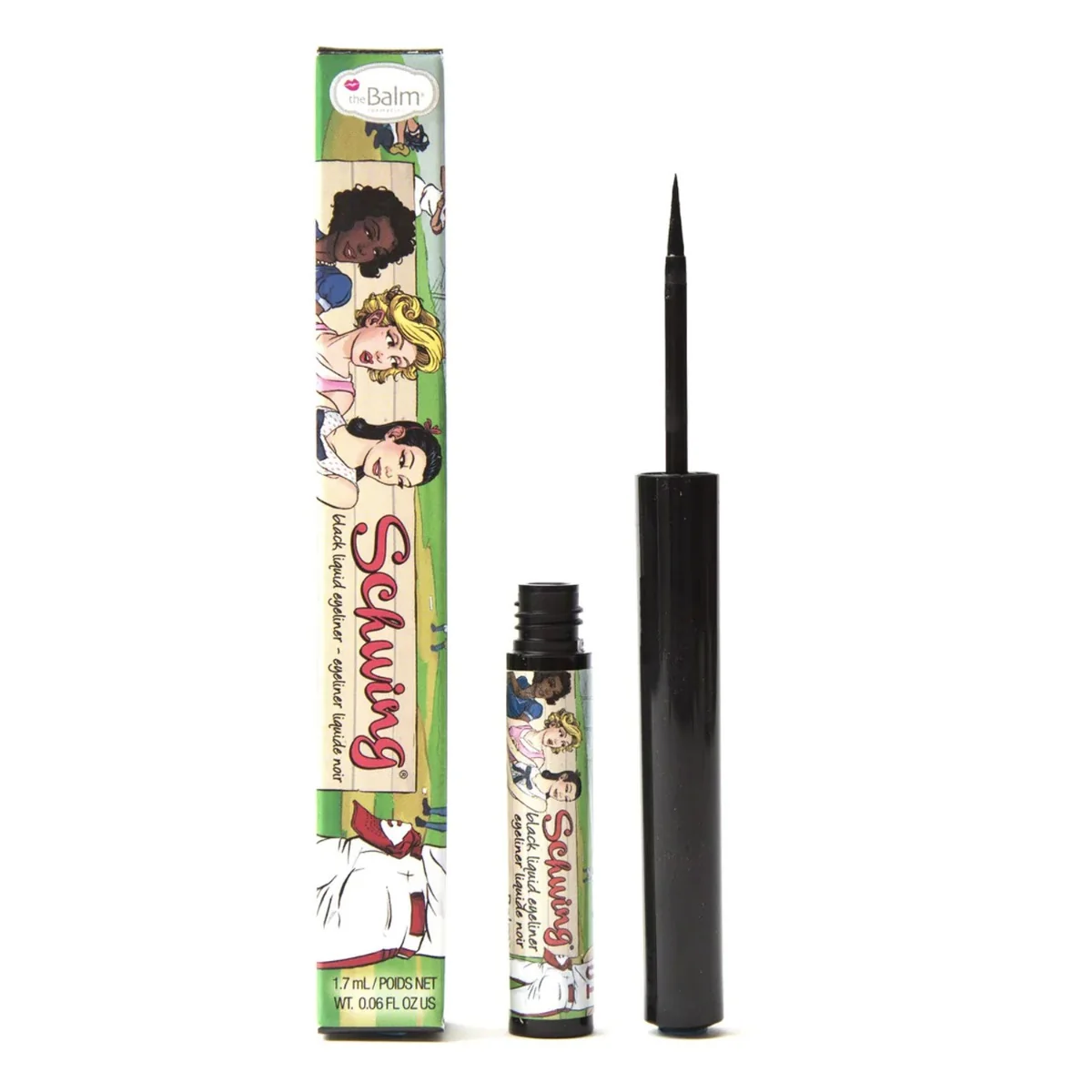 theBalm Schwing eyeliner w płynie, noir-czarny, 1,7 ml