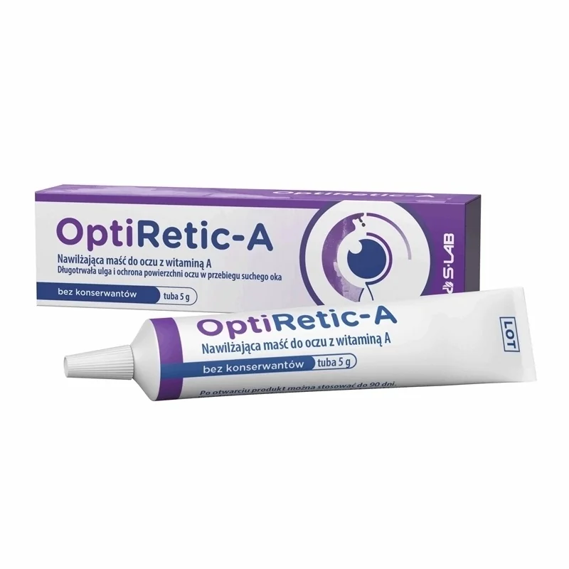 Optiretic-A maść do oczu, 5 g