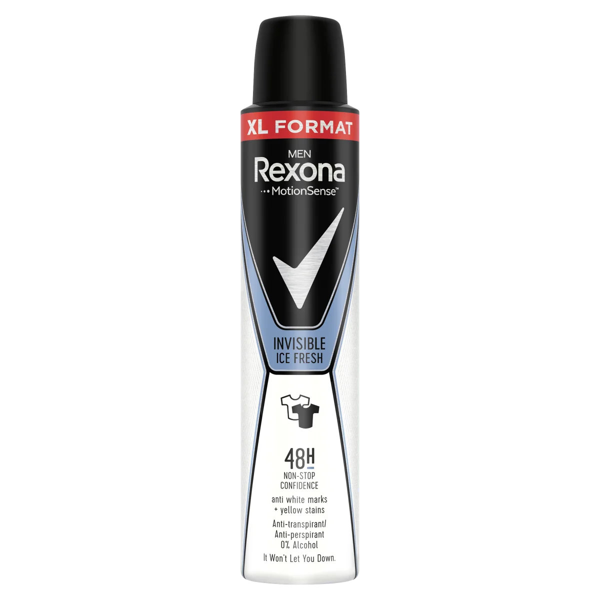 Rexona Men Motion Sense Invisible Ice Fresh antyperspirant w aerozolu, 200 ml
