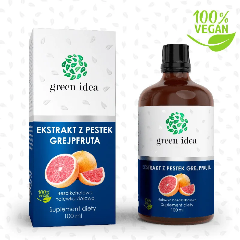Green Idea Ekstrakt z Pestek Grejpfruta nalewka bezalkoholowa, 100 ml