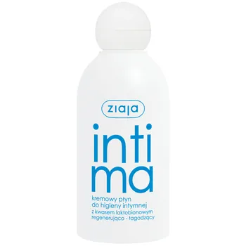 Ziaja Intima, kremowy płyn do higieny intymnej z kwasem laktobionowym, 200 ml 