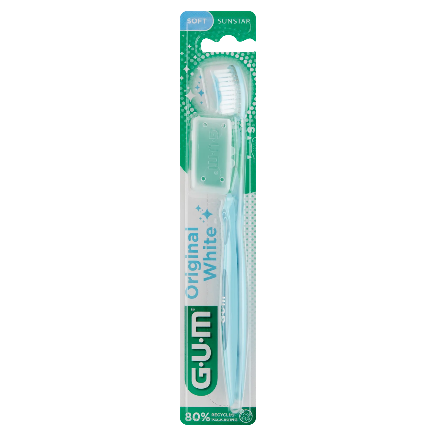 Sunstar Gum Orginal White szczoteczka do zębów miękka, 1 szt.
