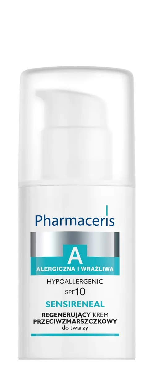 Pharmaceris A Sensireneal, regenerujący krem przeciwzmarszczkowy do twarzy, SPF 10, 30 ml