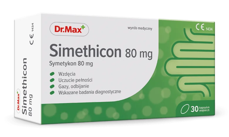 Dr.Max Simethicon 80 mg 30 kapsułek
