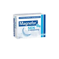 Magnefar B6 Sen, suplement diety, 30 tabletek powlekanych
