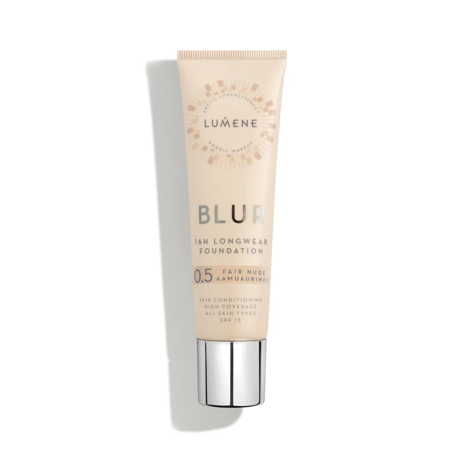 Lumene Blur długotrwały 16H podkład 0.5 Fair Nude SPF 15, 30 ml