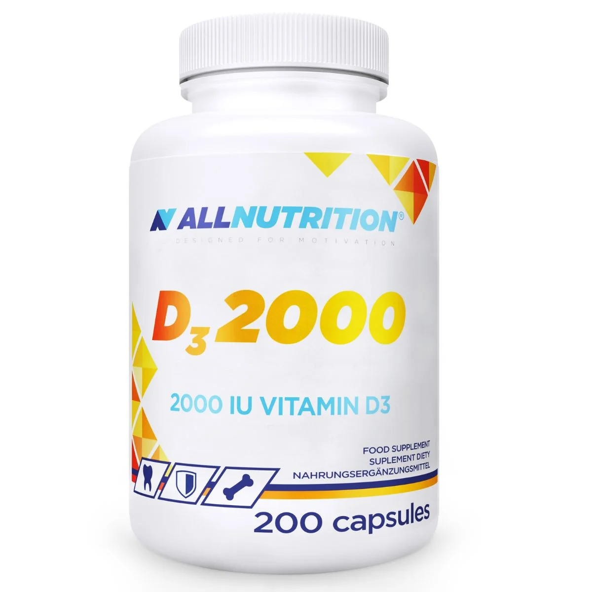 Allnutrition D3 2000 200 kapsułek