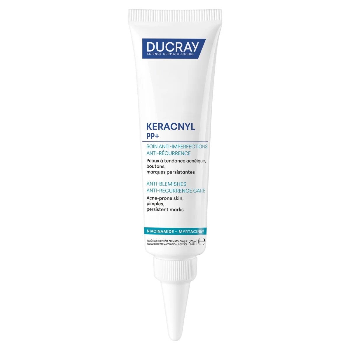 Ducray Keracnyl PP+ krem przeciw niedoskonałościom, 30 ml