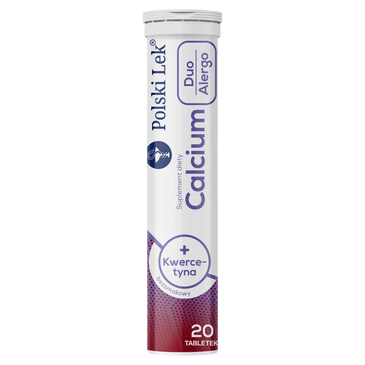 Calcium Duo Alergo suplement diety bezsmakowy, 20 tabletek musujących