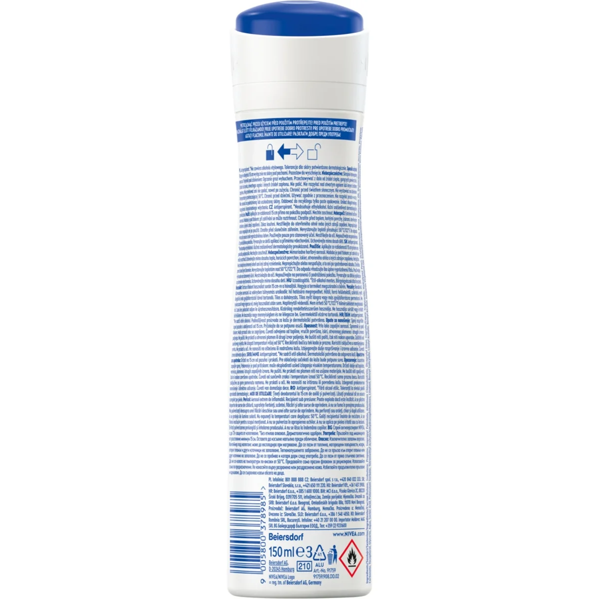 Nivea Blooming Garden antyperspirant w sprayu, 150 ml