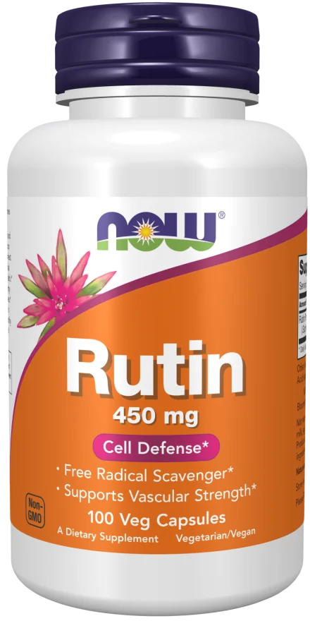 Now Foods Rutyna 450 mg 100 kapsułek